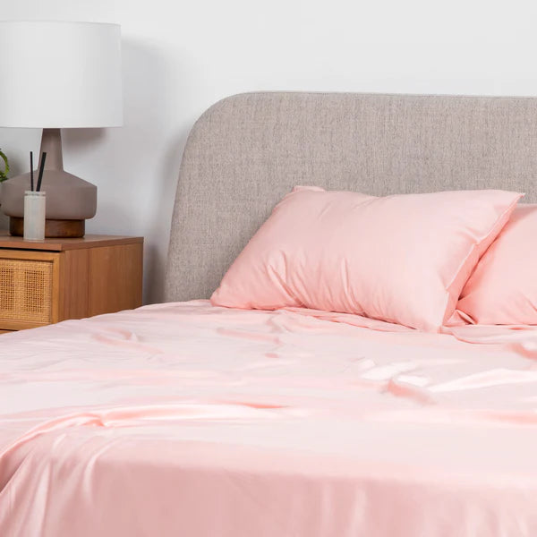 Rose pink bedsheet set