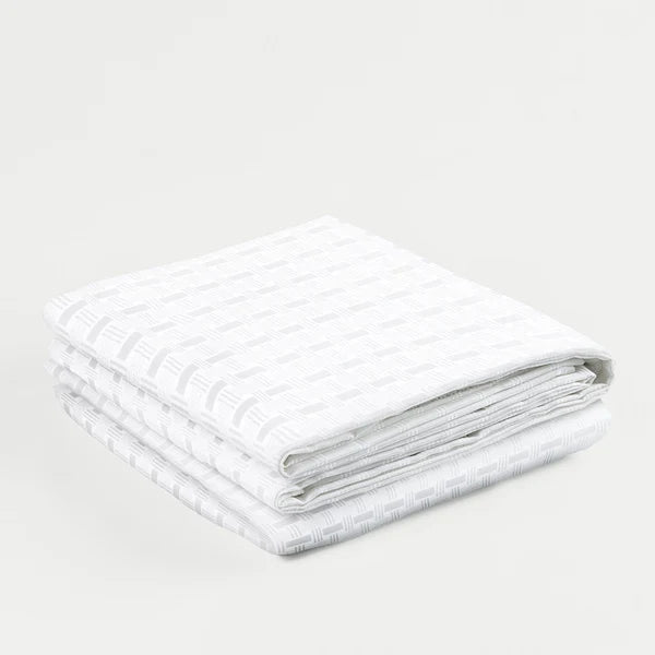 White_Weave_bedroom_sheet